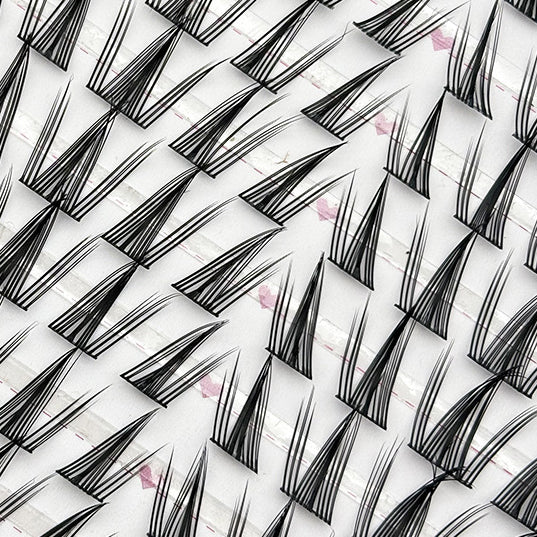 Large-Capacity Butterfly Eyelash Clusters