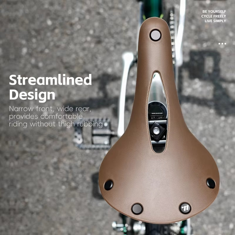 Retro Multicolor Bicycle Saddle