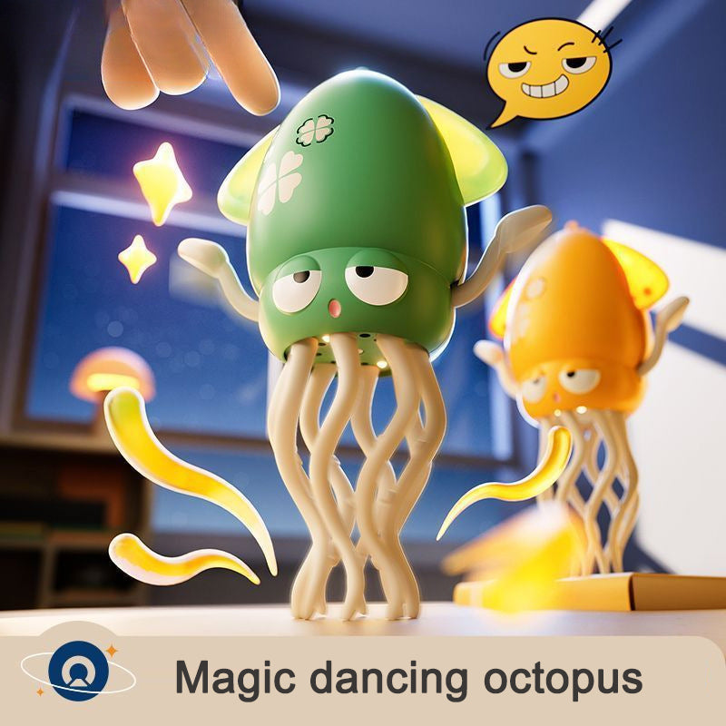 Playing house magic dancing octopus electric early education toys for little boys and girls