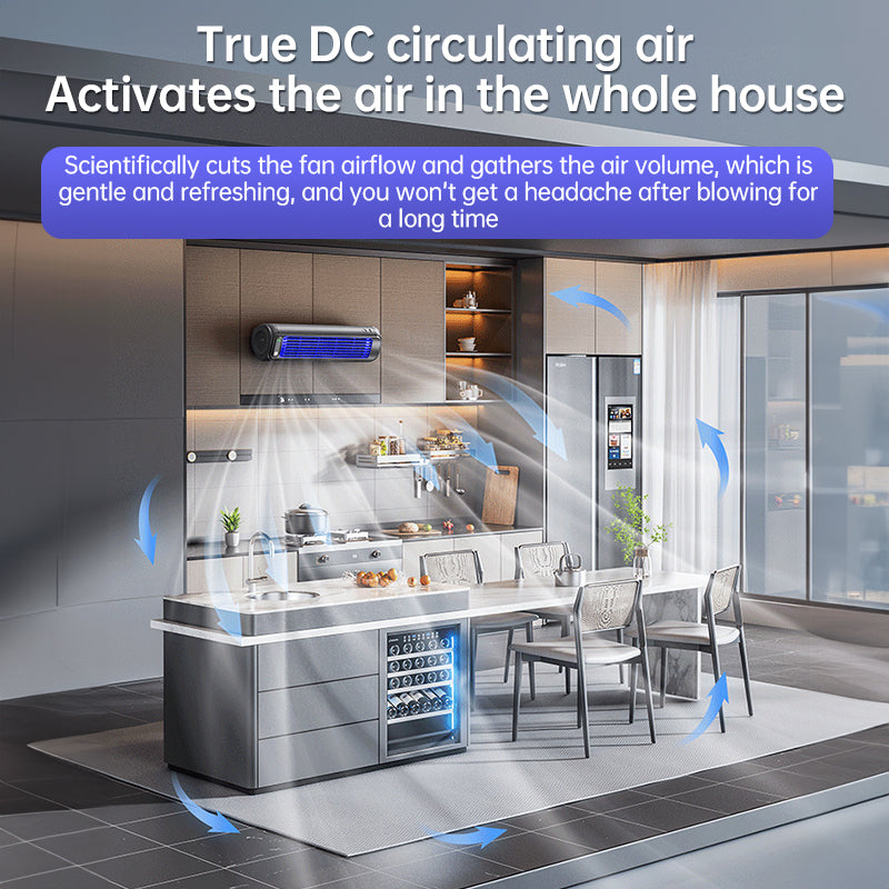 Wall-Mounted Portable AC Fan