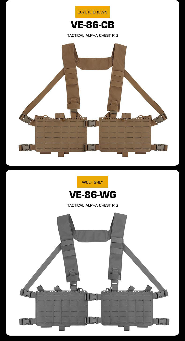 Alpha Camouflage Tactical Chest Rig