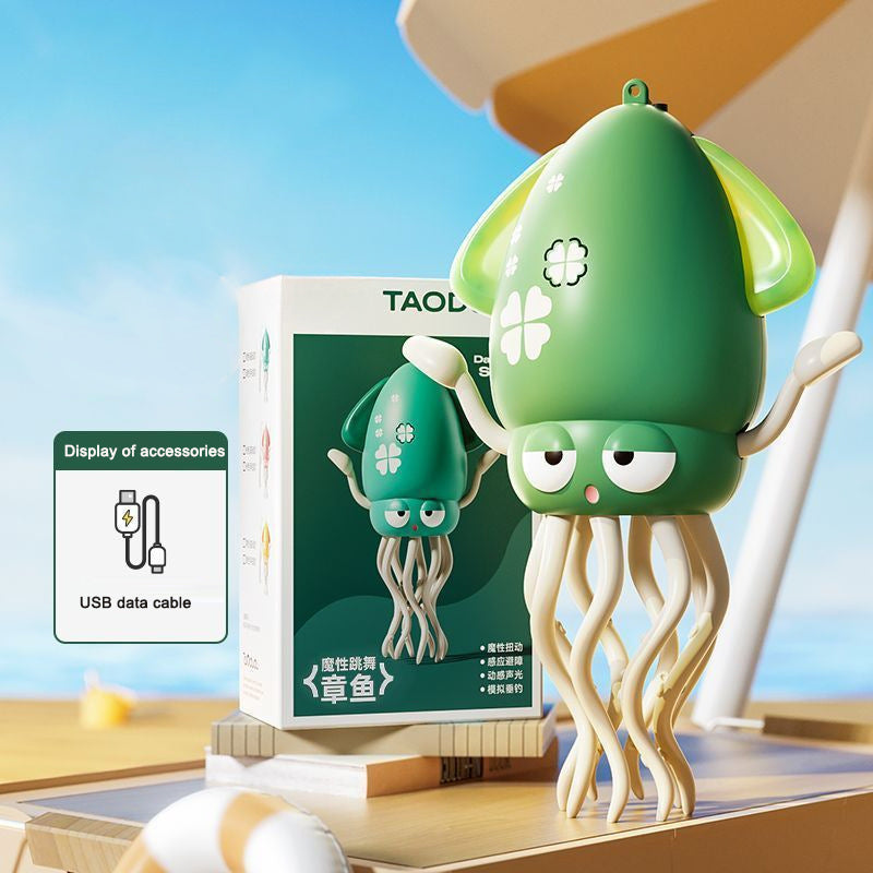 Playing house magic dancing octopus electric early education toys for little boys and girls