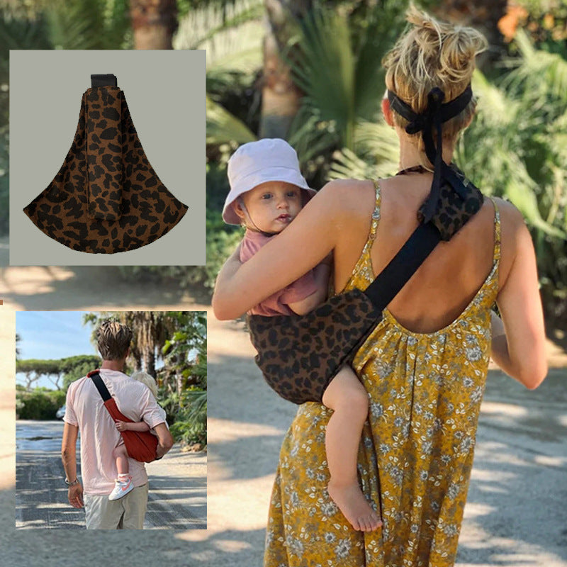 Baby Safety Carrier with Waist Stool – Front & Back Carry