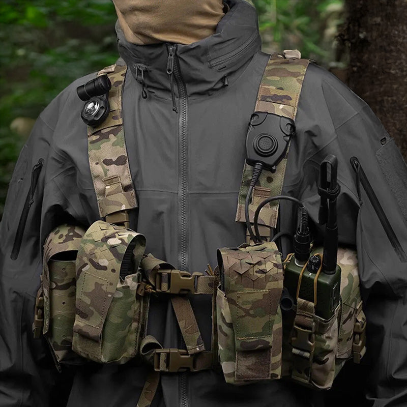 Alpha Camouflage Tactical Chest Rig