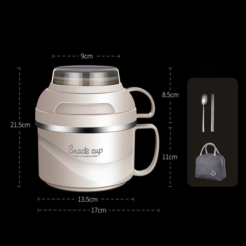 Double-Layer Large-Capacity Lunch Box Bento Box