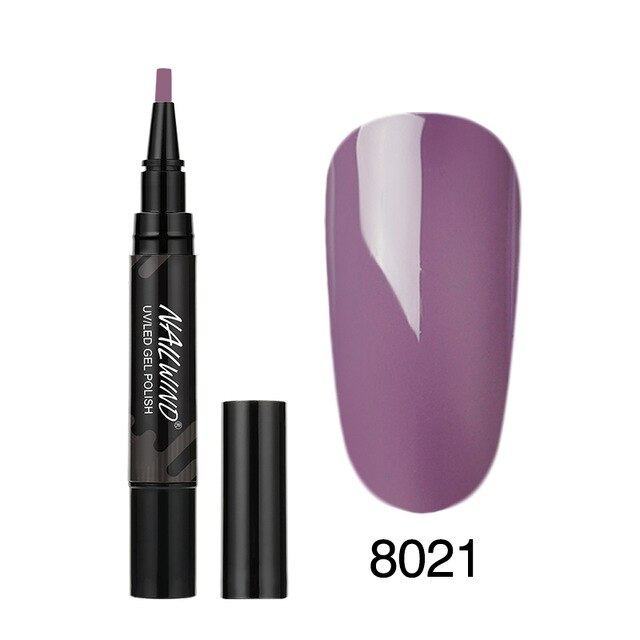 Venalisa 60-Color Soak-Off Nail Polish & Glue Pen