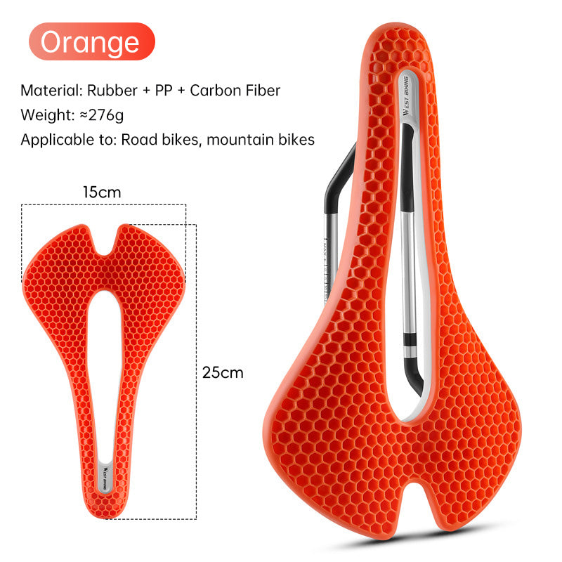 WEST BIKING Honeycomb Bike Saddle