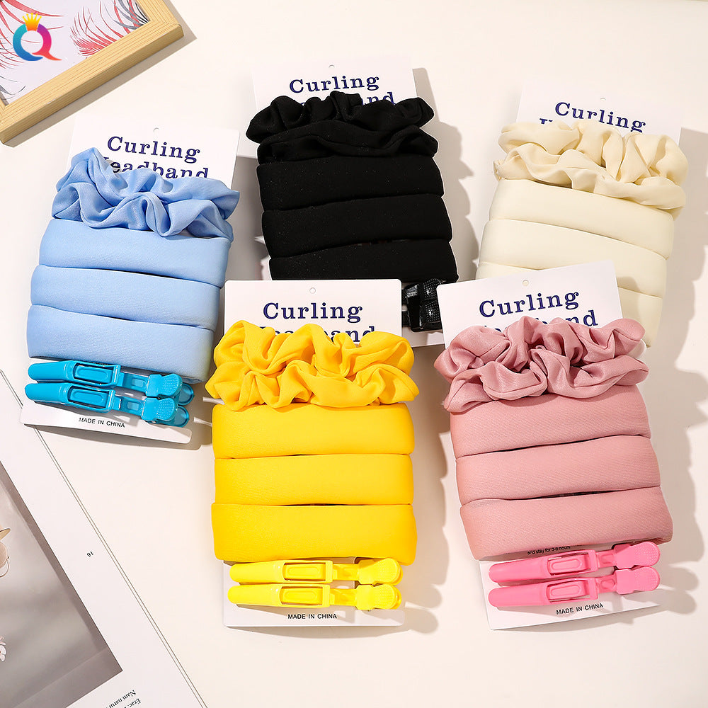 No Heat And No Damage Big Wave Curling Band