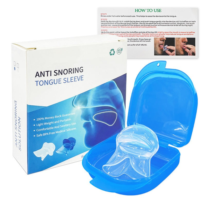 Anti-Snoring Tongue Sleeve Device