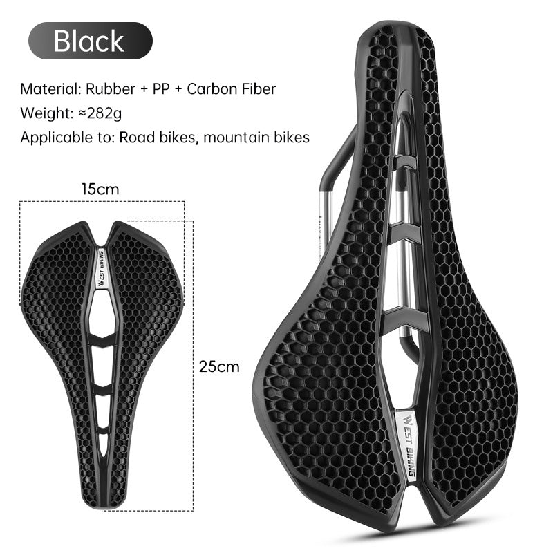 WEST BIKING Honeycomb Bike Saddle
