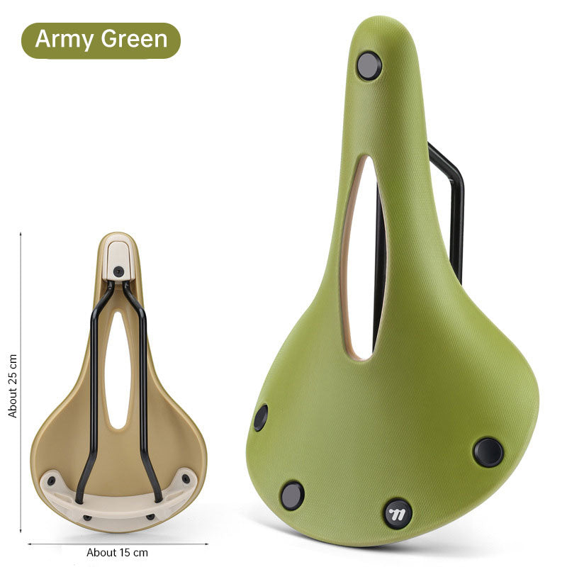 Retro Multicolor Bicycle Saddle