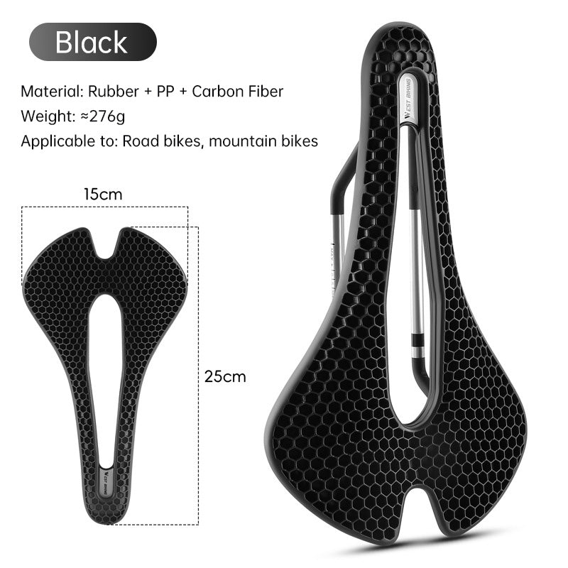 WEST BIKING Honeycomb Bike Saddle