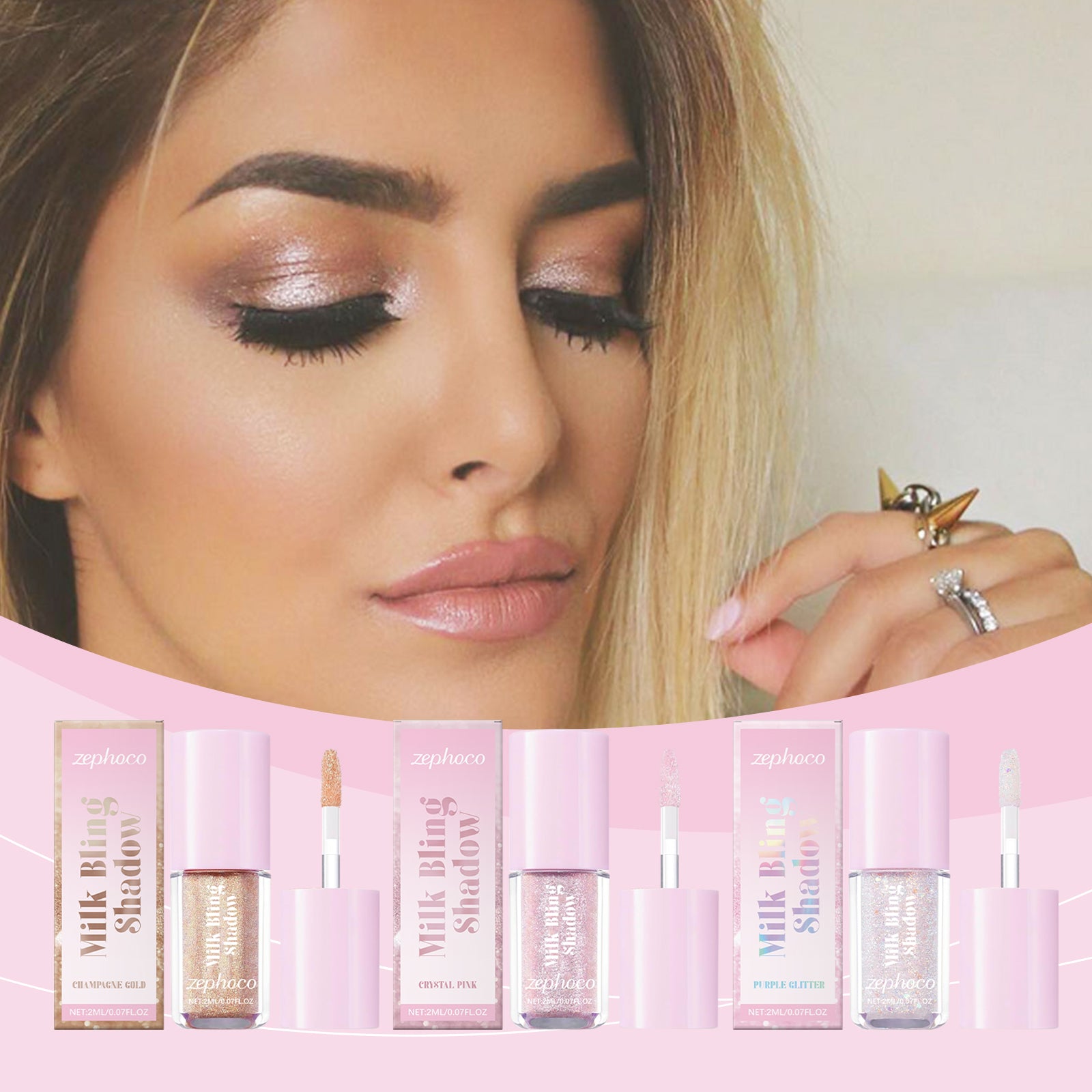 Zephoco Pearl Liquid Eyeshadow