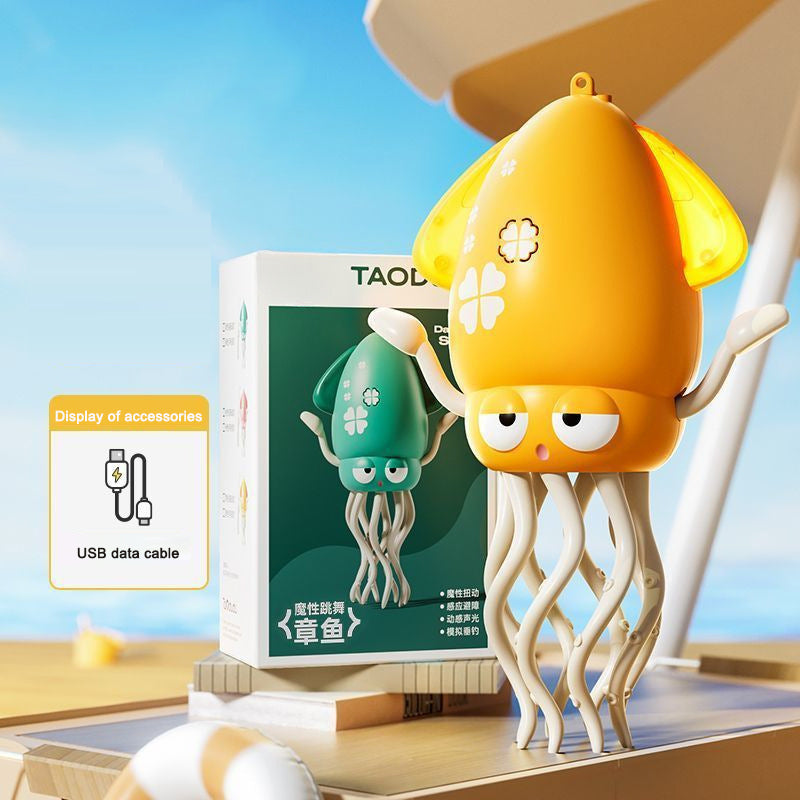 Playing house magic dancing octopus electric early education toys for little boys and girls