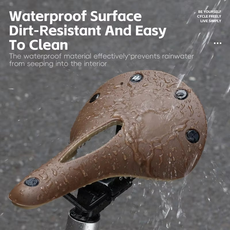 Retro Multicolor Bicycle Saddle