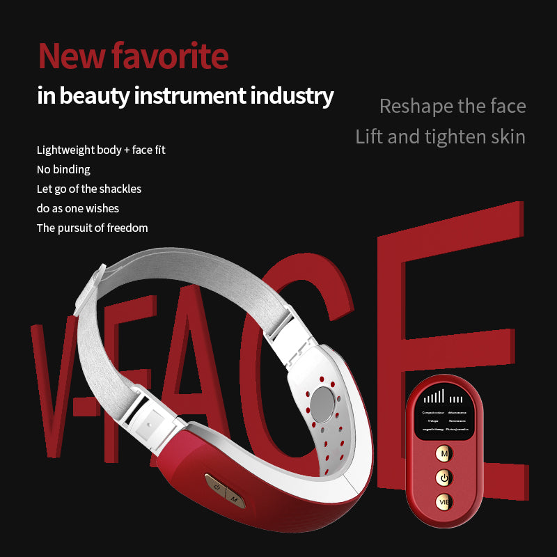 EMS Microcurrent V-Face Lifting & Double Chin Reducer