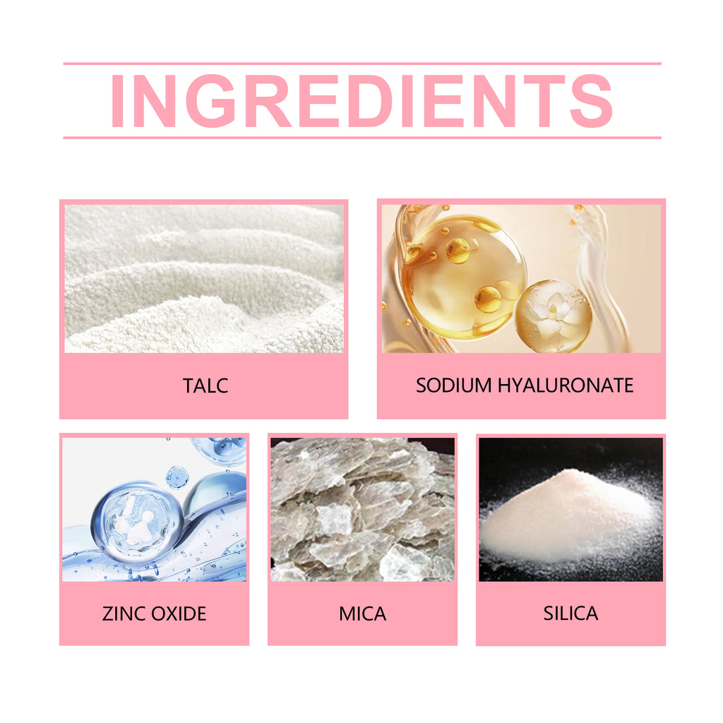 Eelhope Beige Setting Powder with Brush