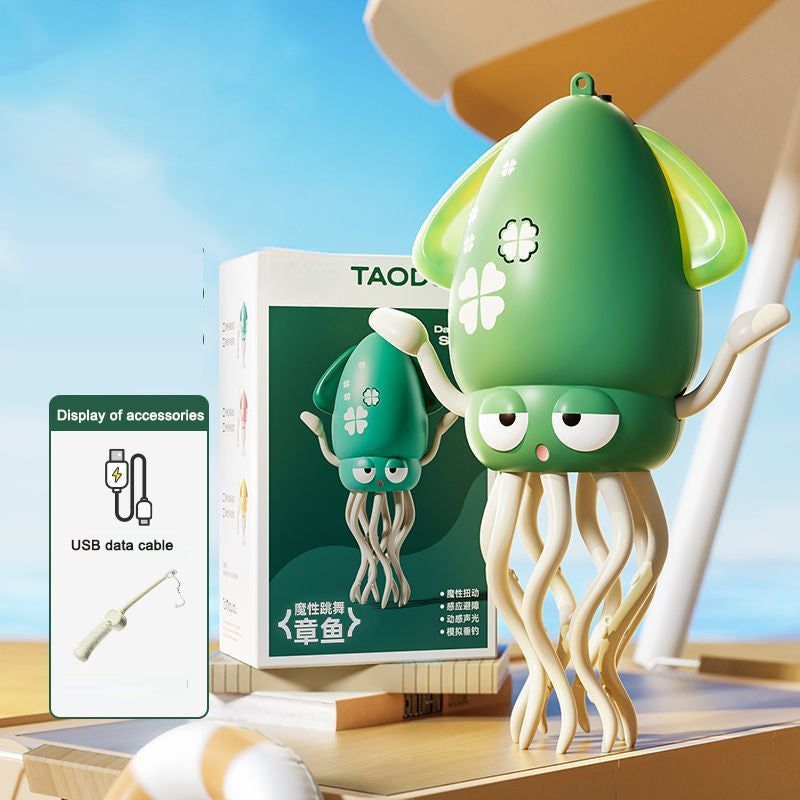 Playing house magic dancing octopus electric early education toys for little boys and girls