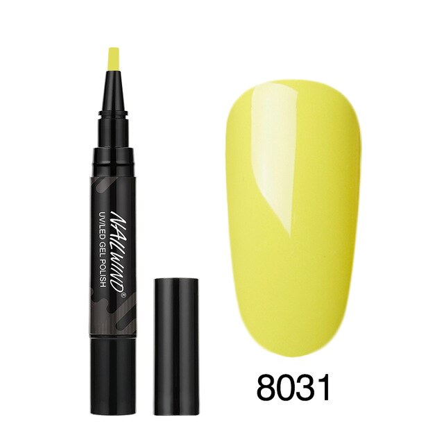 Venalisa 60-Color Soak-Off Nail Polish & Glue Pen
