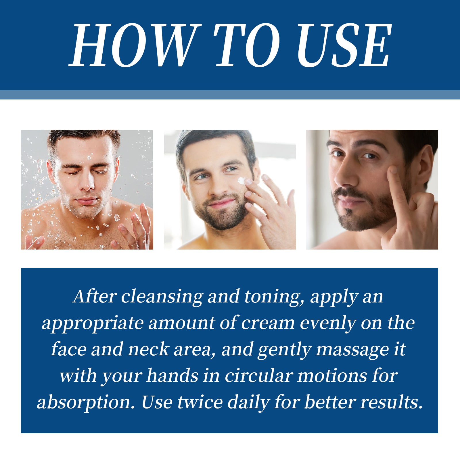 Men’s Collagen Wrinkle Remover Cream