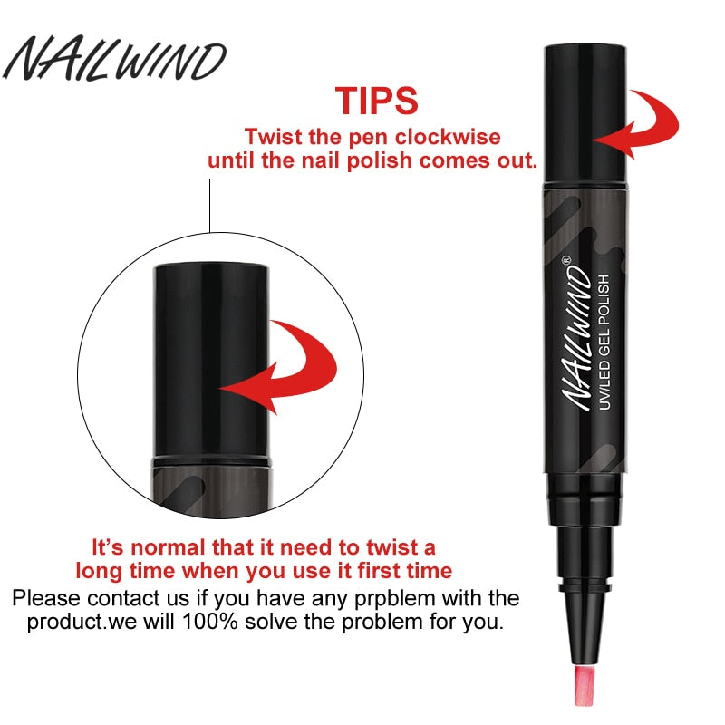 Venalisa 60-Color Soak-Off Nail Polish & Glue Pen