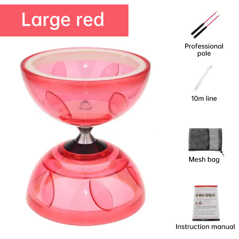 Chinese Portable Diabolo Set – All-Age Fitness for Indoor/Outdoor Agility