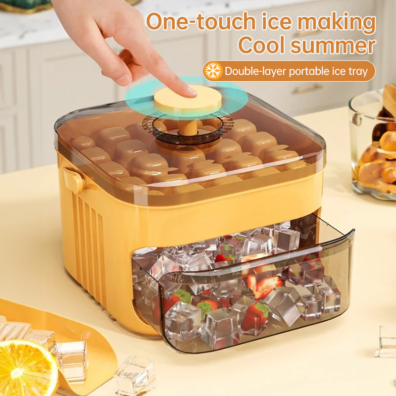 50-Grid Large Capacity Ice Maker