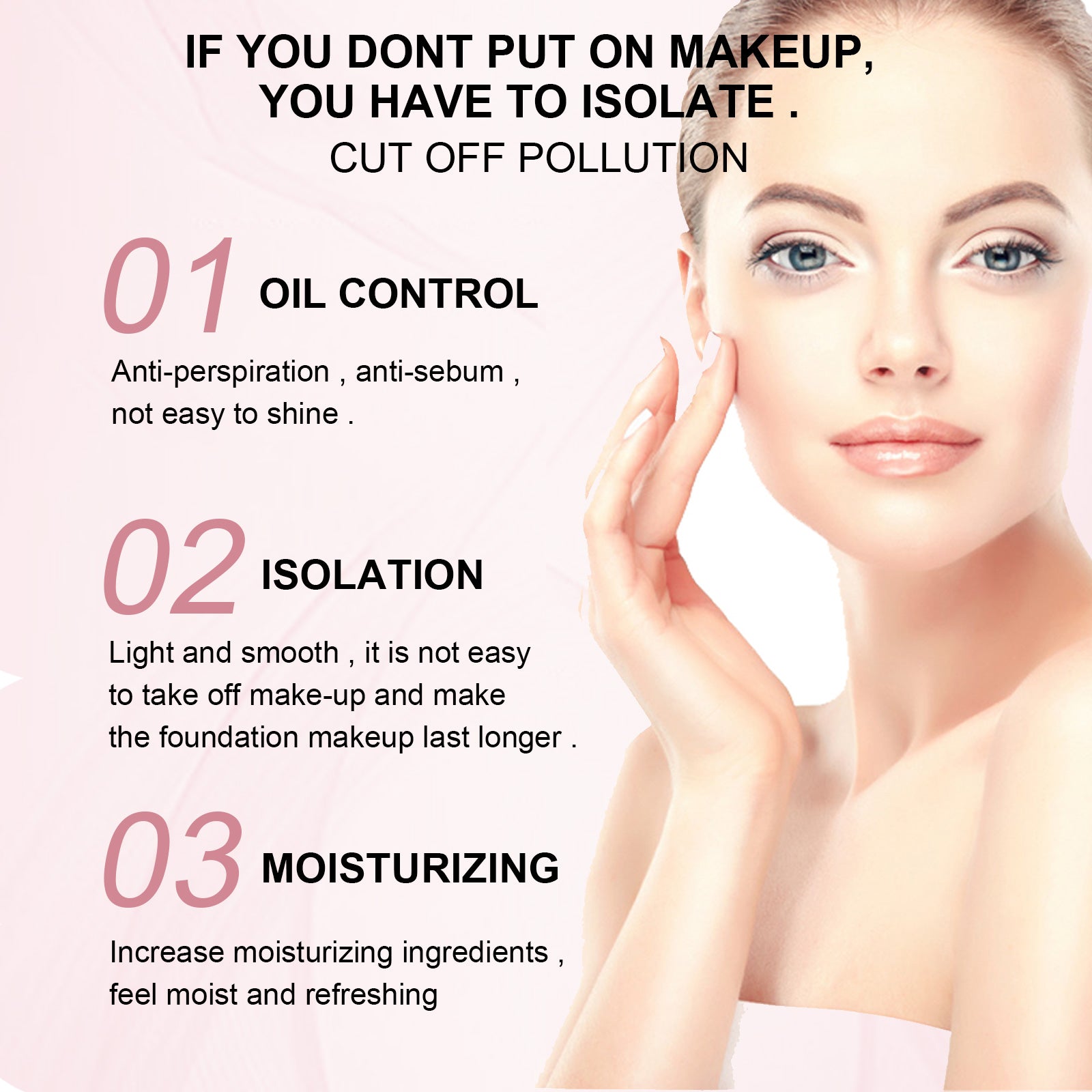 Makeup Base Gel & Concealer Cream