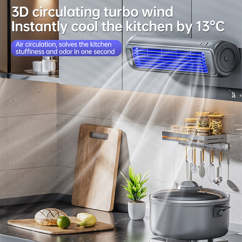 Wall-Mounted Portable AC Fan