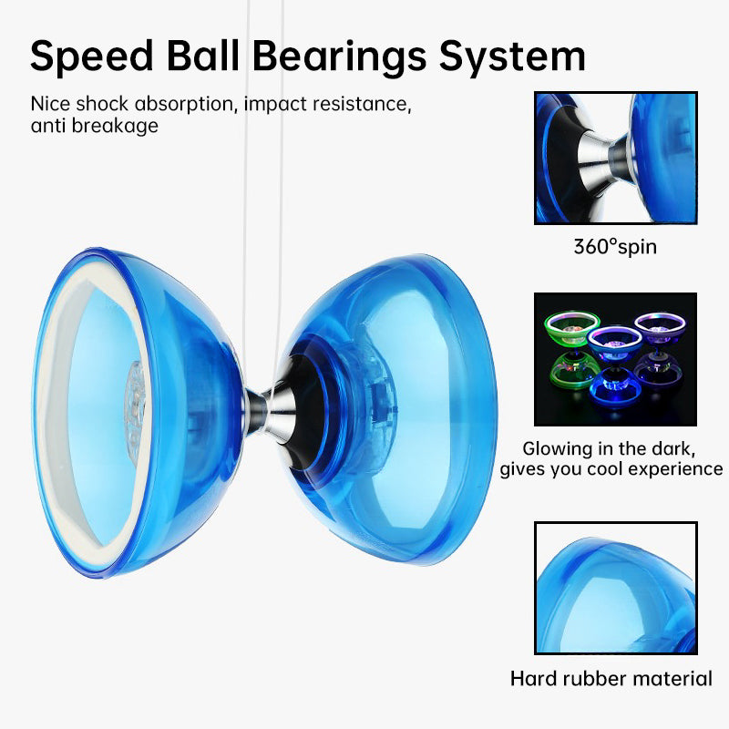 Chinese Portable Diabolo Set – All-Age Fitness for Indoor/Outdoor Agility