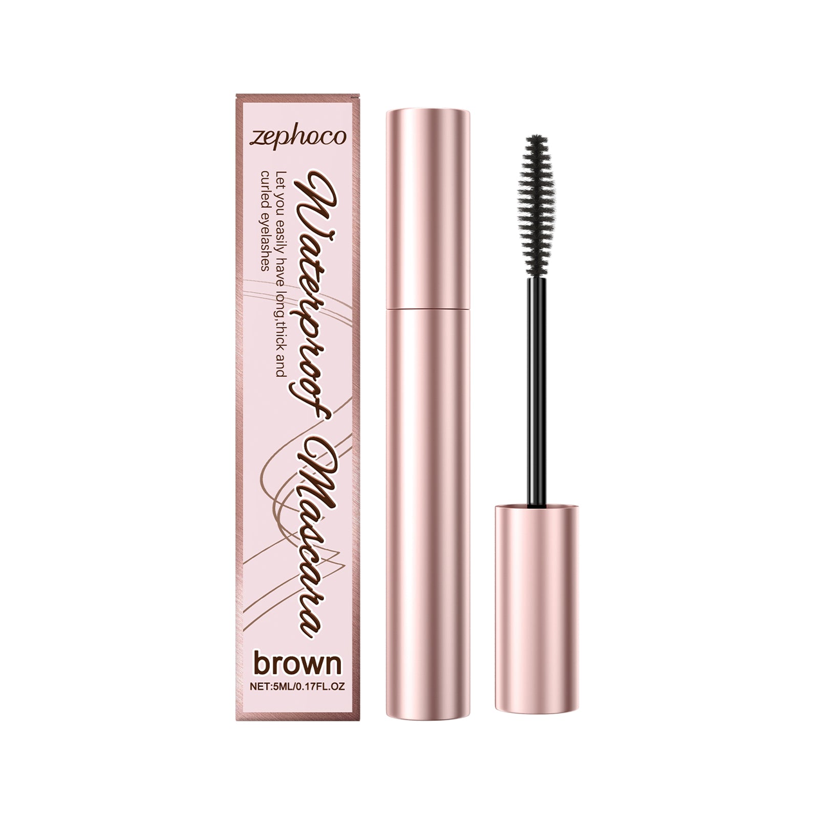 Zephoco Brown Curl Mascara