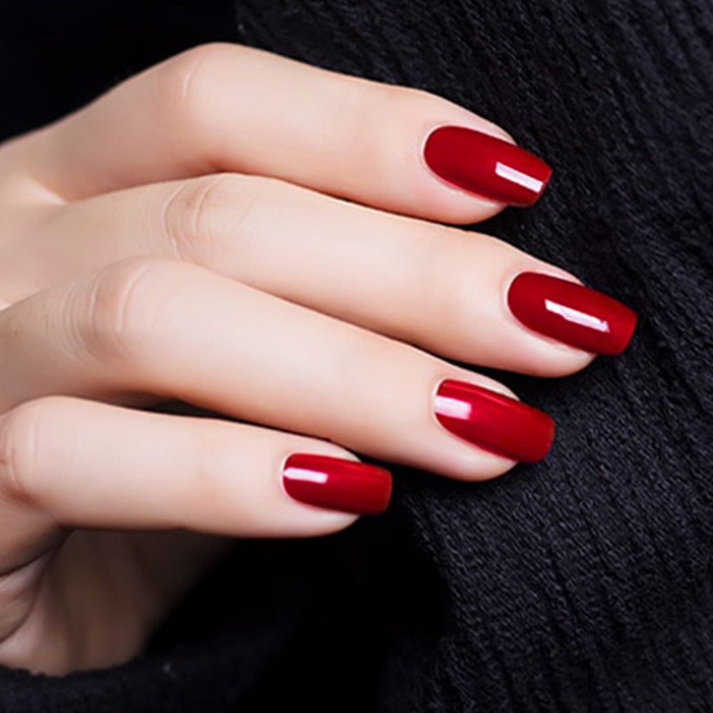 Venalisa 60-Color Soak-Off Nail Polish & Glue Pen