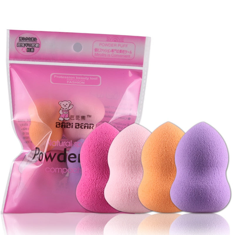 4PCS Mini Makeup Sponge Set – Soft Blending Puff
