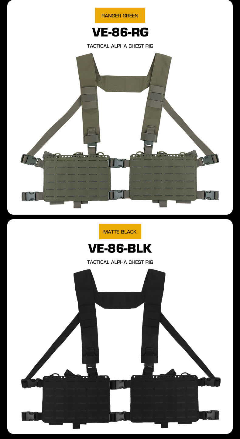 Alpha Camouflage Tactical Chest Rig