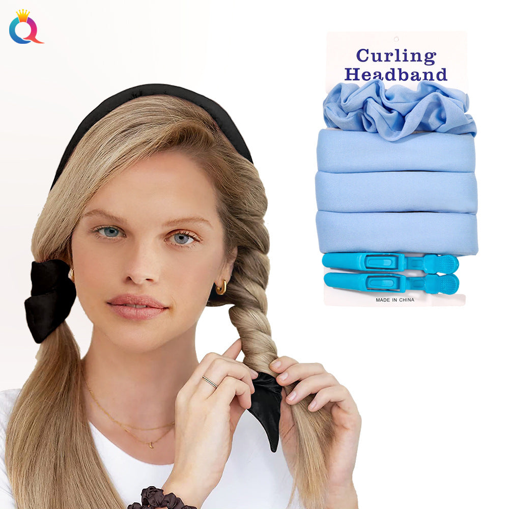 No Heat And No Damage Big Wave Curling Band