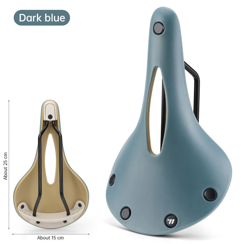 Retro Multicolor Bicycle Saddle