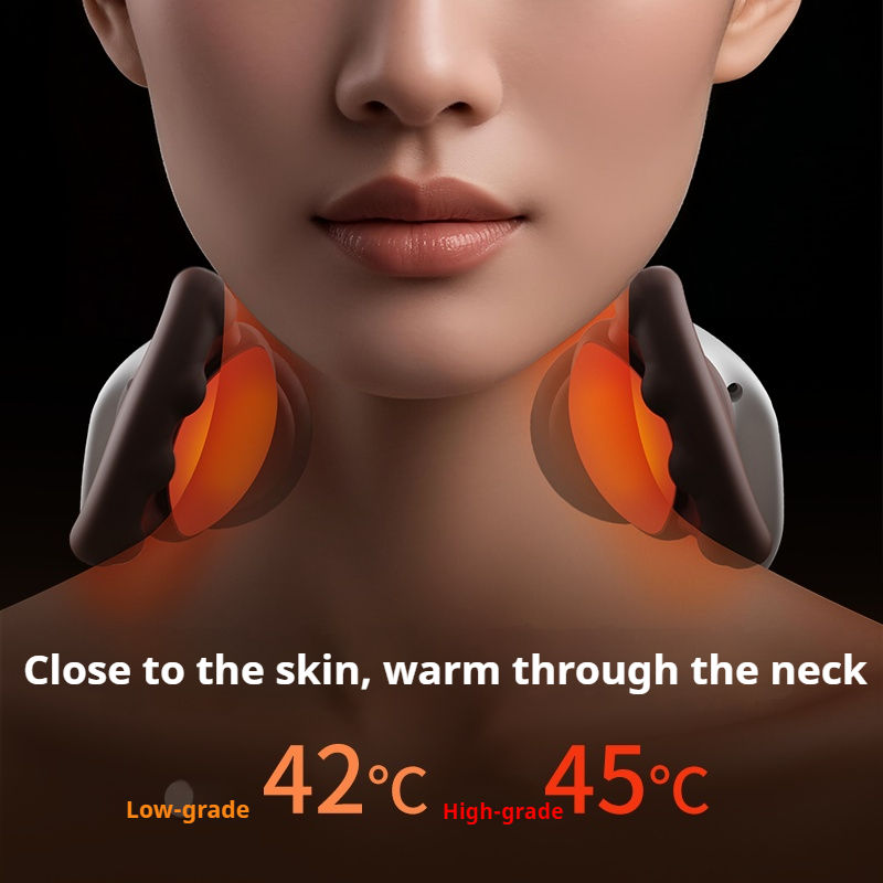 Cervical massager kneading hot compress home use trapezius muscle shoulder neck waist
