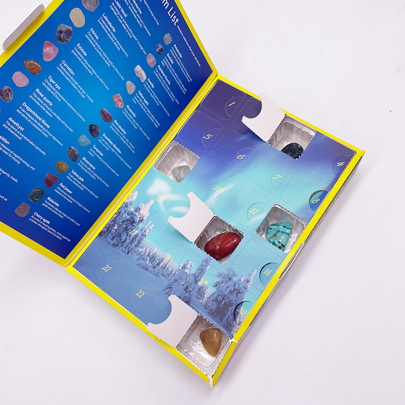 24-Day Rock Mineral Advent Calendar Set