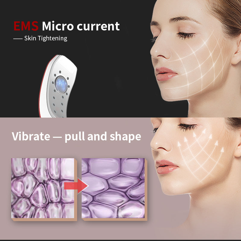 EMS Microcurrent V-Face Lifting & Double Chin Reducer
