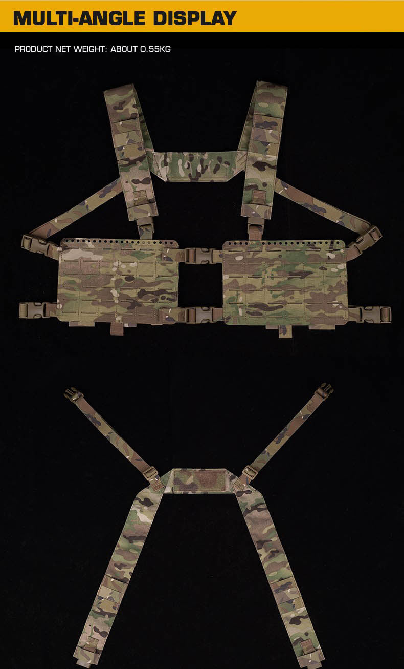 Alpha Camouflage Tactical Chest Rig