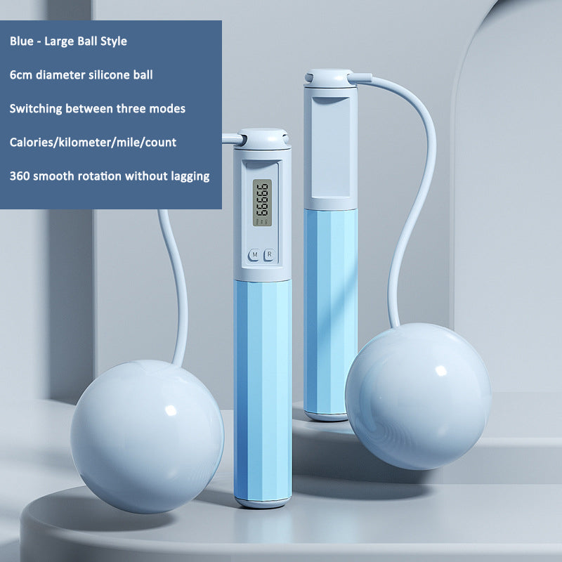 Intelligent adjustable sports skipping rope