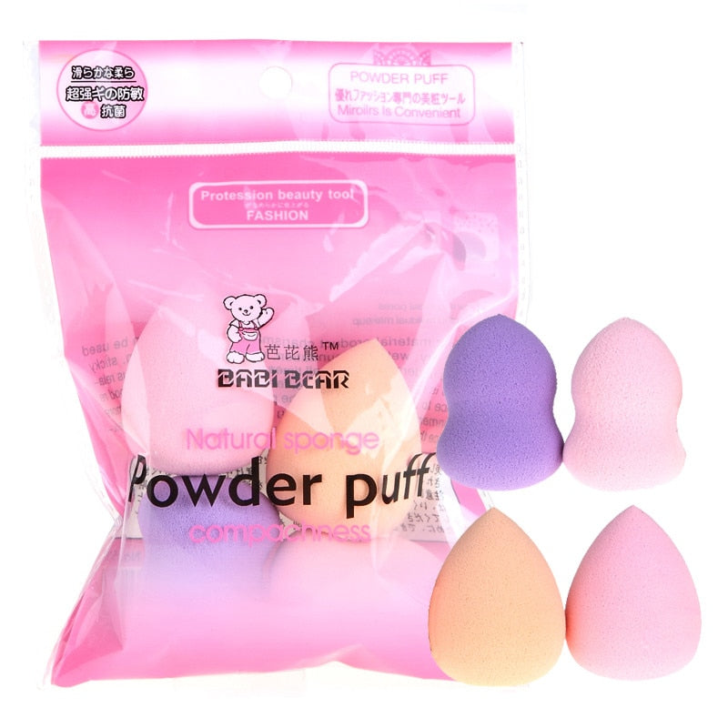 4PCS Mini Makeup Sponge Set – Soft Blending Puff