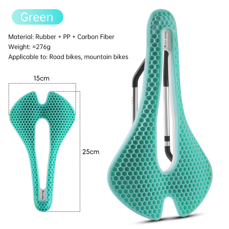 WEST BIKING Honeycomb Bike Saddle