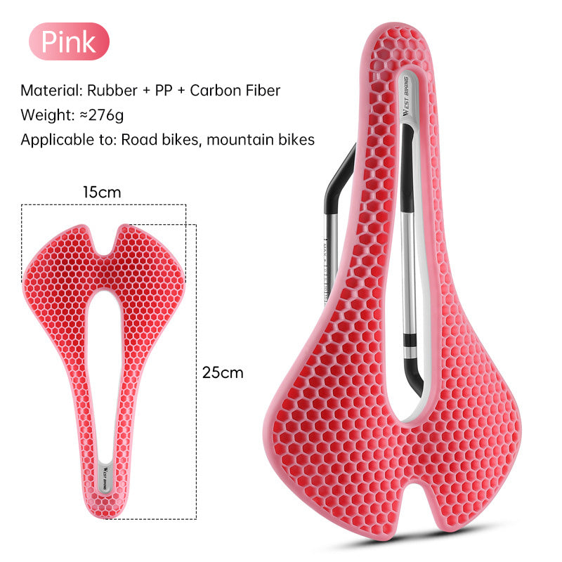 WEST BIKING Honeycomb Bike Saddle