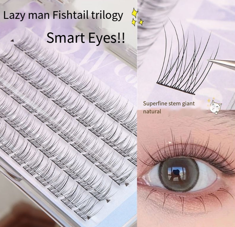 Lazy Fish Tail False Eyelashes