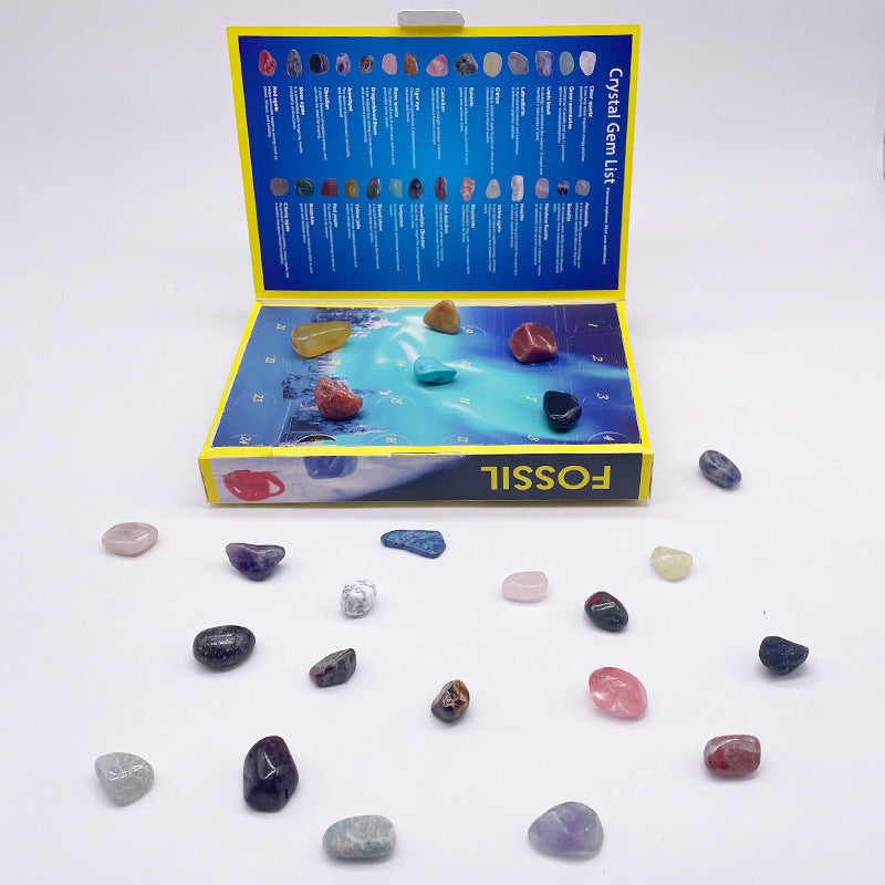 24-Day Rock Mineral Advent Calendar Set
