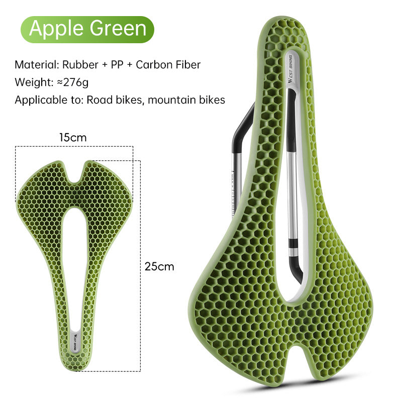 WEST BIKING Honeycomb Bike Saddle