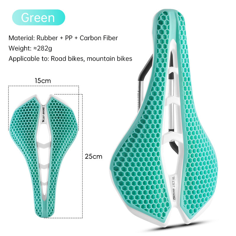 WEST BIKING Honeycomb Bike Saddle