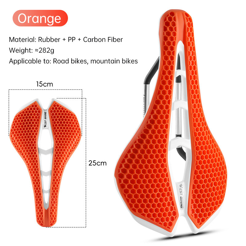 WEST BIKING Honeycomb Bike Saddle