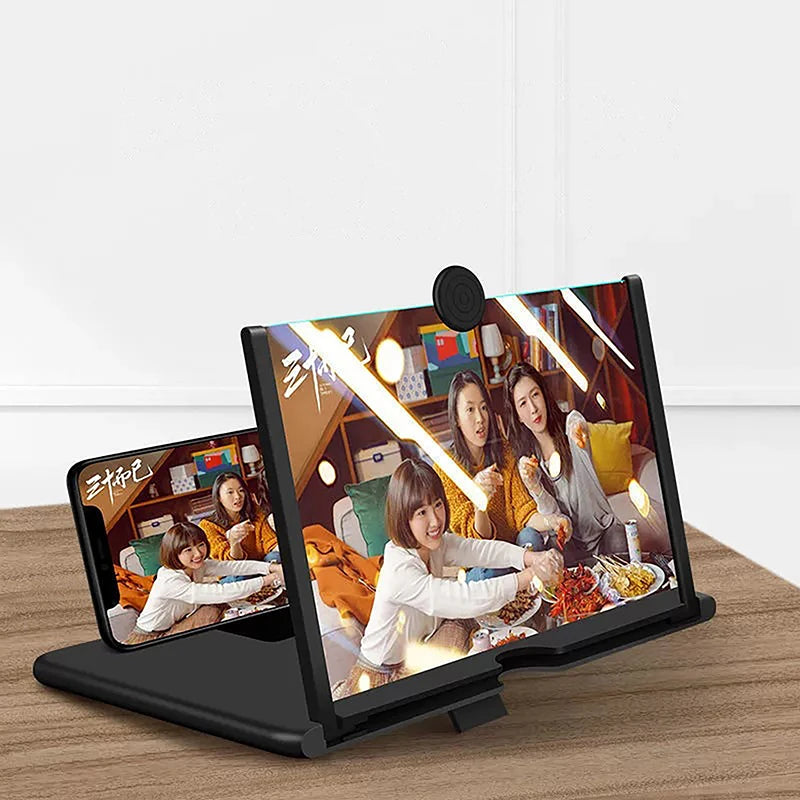 9-10" 3D Mobile Screen Amplifier & Stand